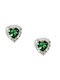 Art d or Earrings made of White Gold with Stones