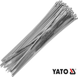 Yato Πλαστικά Δεματικά Καλωδίων 450mmx8mm σε Γκρι χρώμα (50τμχ) YT-70585 Yato Πλαστικά Δεματικά Καλωδίων 450mmx8mm σε Γκρι χρώμα (50τμχ) YT-70585