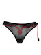 Playboy Damen Slip Schwarz