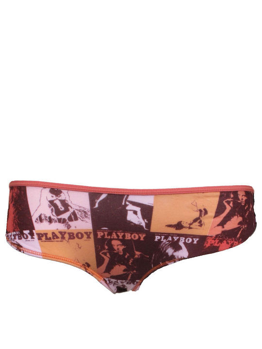 Playboy Damen Slip Rosa