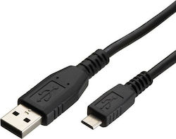 Goobay Regulat USB 2.0 spre micro USB Cablu Negru 3m (11135)