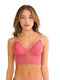 Cansoy Bralette Σουτιέν Κοραλι