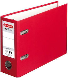 Herlitz Clipboard for Paper A5 Red 1pcs