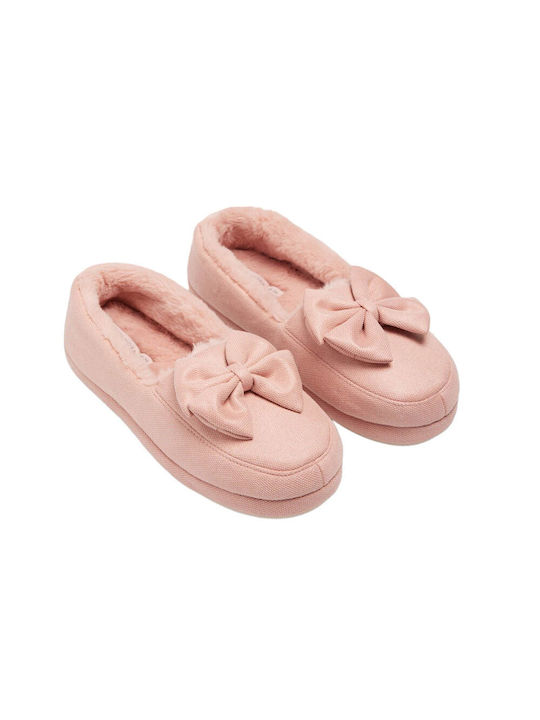 Ysabel Mora Închis Women's Slippers with Fur Pink