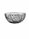 Salt & Pepper Tero Fruit Bowl Metallic Black 15cm