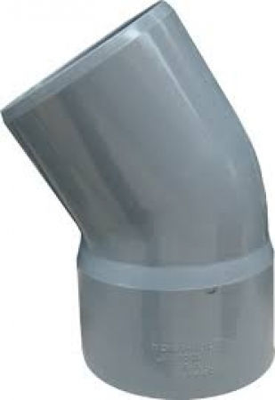 KymaSol Colțar Tub PVC 140mm 017.01.100140