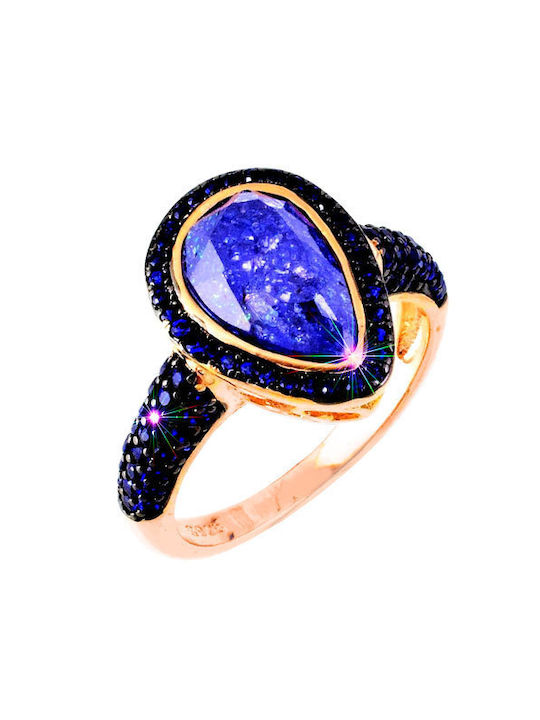 Women's Gold Plated Silver Ring