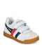 Kids Sneakers with Scratch White
