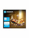 Aigostar Illuminated Christmas Plastic Figure Sleigh Height 25cm