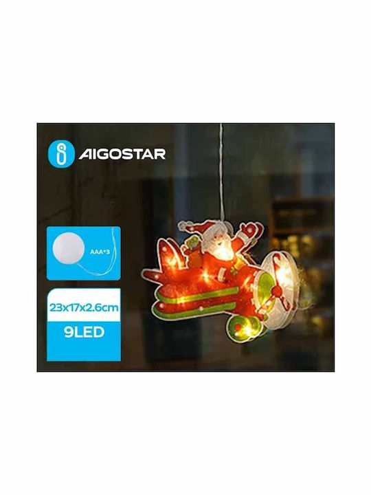 Aigostar Illuminated Christmas Plastic Figure Height 23cm