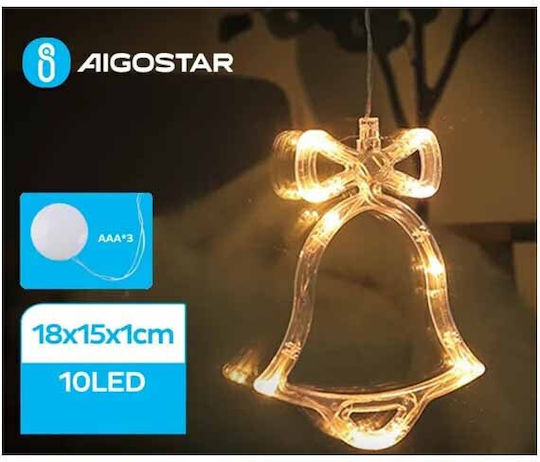 Aigostar Осветена Коледна Пластмасова Фигура Височина 18см.