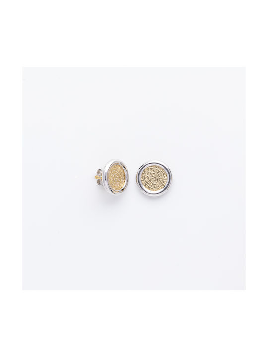 Earrings made of Silver Gold Plated