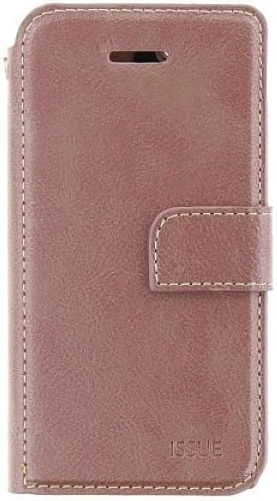 Molan Cano Issue Diary Book Silicon / Piele artificială Rose Gold (iPhone X / XS)