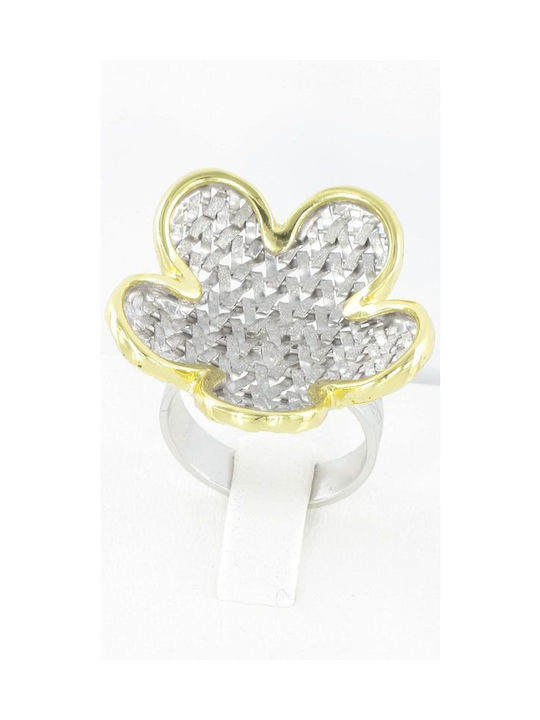 Vogue Women's Gold Plated Silver Ring