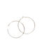 Chica Earrings Hoops Gold Plated