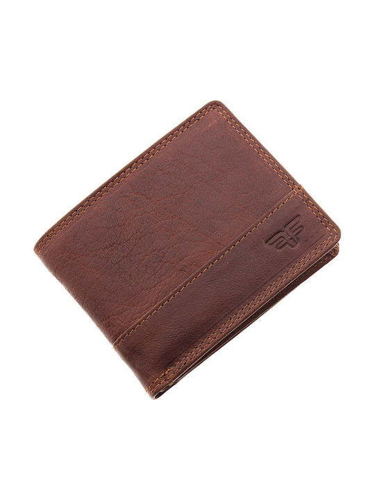 Forest Men's Leather Wallet Brown