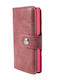 Men's Wallet Cards with RFID Burgundy
