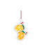 Hängendes Ornament Handschuh 10x10cm