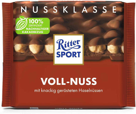 Ritter Sport Schokolade Milch Haselnuss 100Übersetzung: "gr" 1Stück