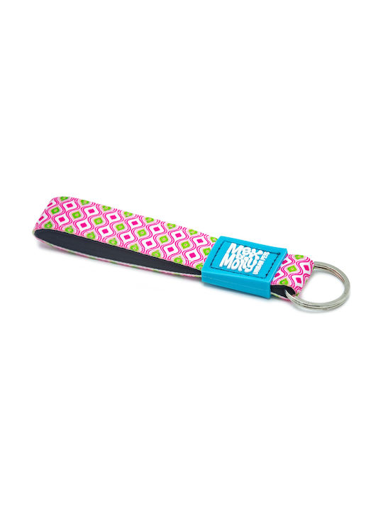 Max & Molly Keychain Fabric Pink