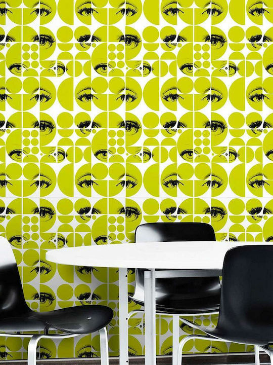 Wallpaper Yellow L300xW300cm