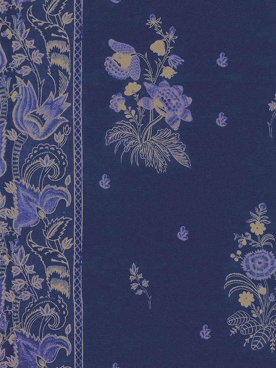 Wallpaper Navy Blue L1000xW52cm