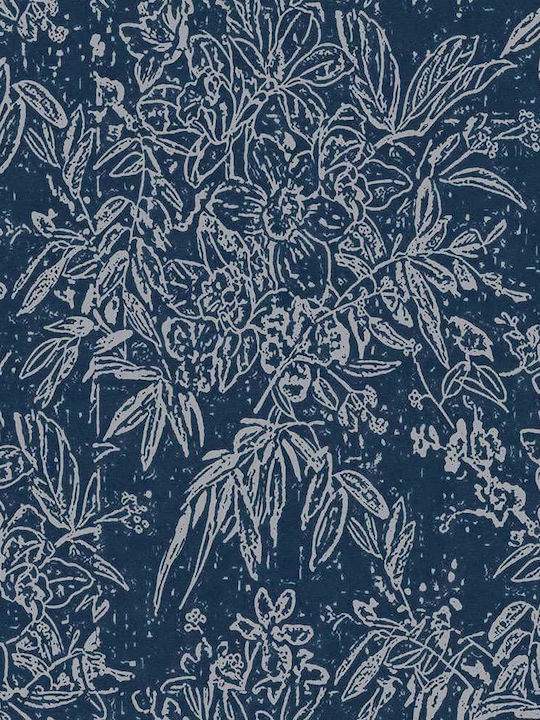 Wallpaper Navy Blue L1000xW52cm