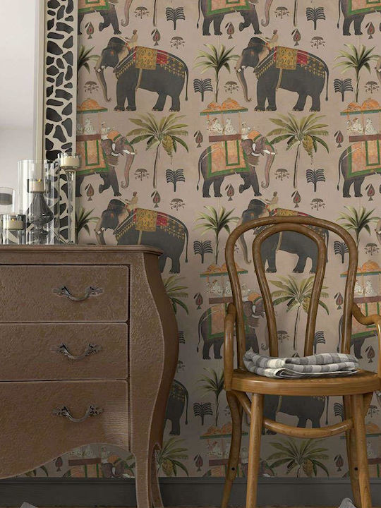 Wallpaper Beige L300xW300cm