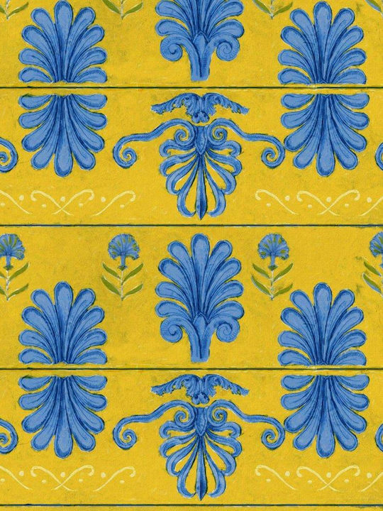 Wall Wallpaper Yellow 1000x52cm