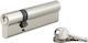 Thirard Lock Cylinder 80mm with 3 Keys Silver