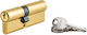 Thirard Lock Cylinder 80mm (35-45) with 3 Keys Gold