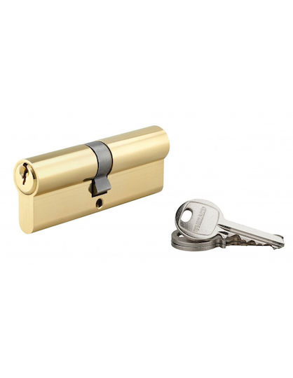 Thirard Lock Cylinder 85mm (40-45) with 3 Keys Gold