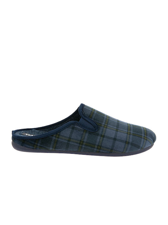 Papuci bărbați iarna Blue