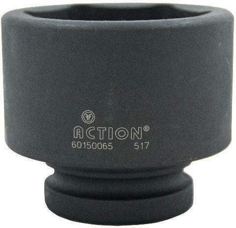 Action Socket Pneumatic Hex with Square Drive 1/2" Diameter 32mm