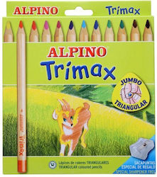 Alpino Цветни Моливи Комплект 12 Цветни