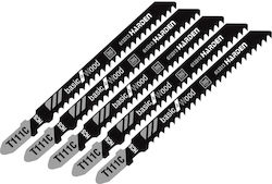 Harden 613313 Λάμες για Ξύλο 75mm 5τμχ