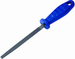 Lux Tools Λίμα Μετάλλου Τρίγωνη με Λαβή