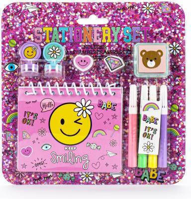 Tri-Coastal Design Kids Stationery Set with Eraser and Notepad