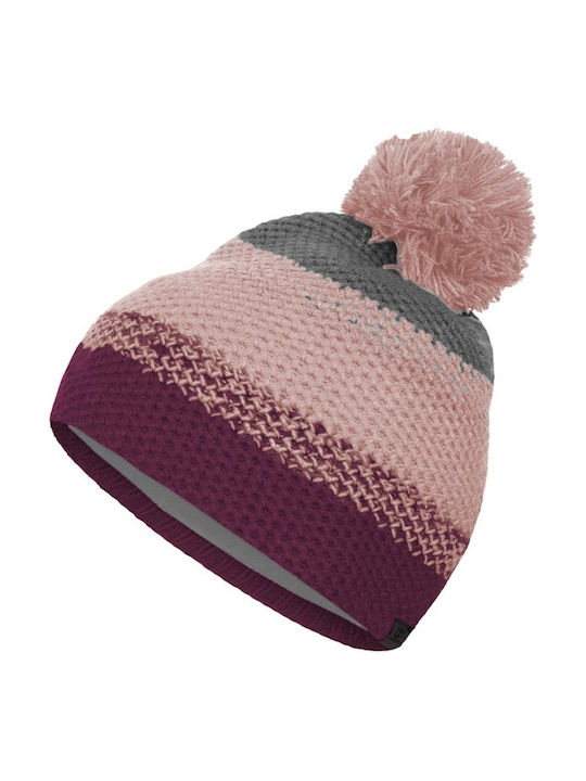 Hannah Kinder Beanie Gestrickt Rosa