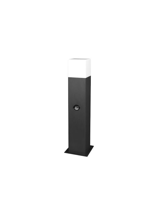Polux Lampa Post Mic Pentru Exterior 12W IP44 Pentru Bază De Bec E27 Neagră