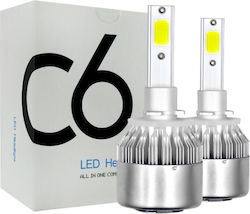 Carsun Λάμπες H3 LED Ψυχρό Λευκό 2τμχ