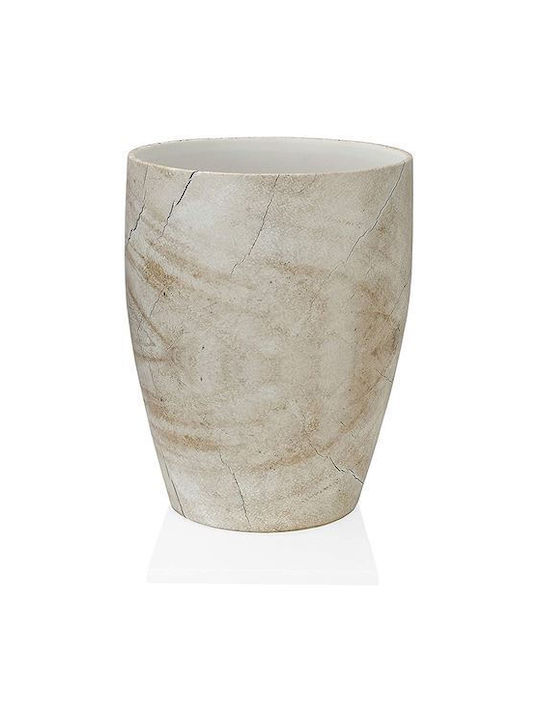 Andrea House Decorative Vase Beige 23x23x29.5cm