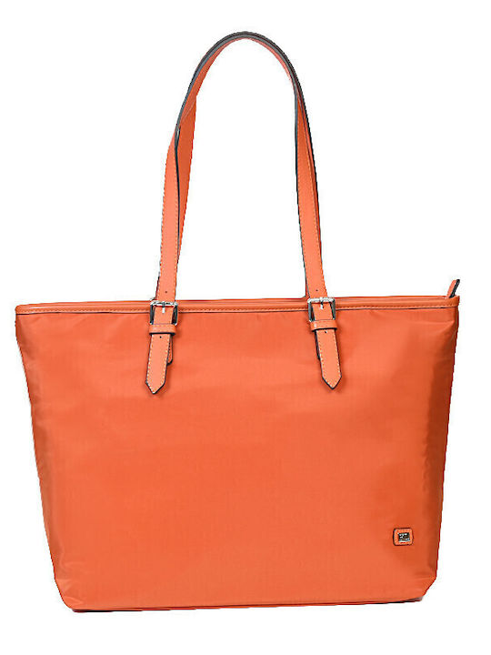 Women's Bag Shopper Shoulder Orange