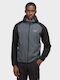 Winter Jacket Softshell Waterproof and Windproof Gray