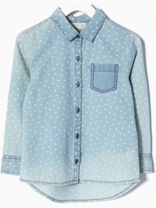 Zippy Kids Denim Shirt Light Blue