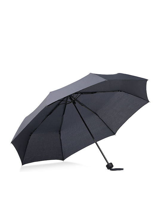 Azade Umbrelă de ploaie Compact Black