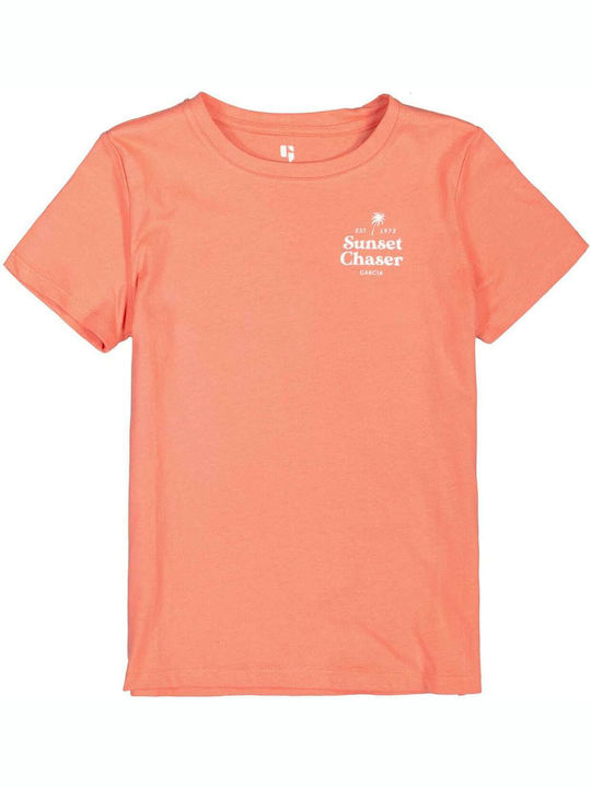 Kinder-T-Shirt Orange