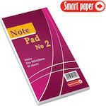 Notebook Block A5 with Blank Pages Purple