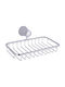 Wall-mounted Sponge Holder Inox Silver