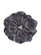 Kids Hair Clip Flower in Black Color